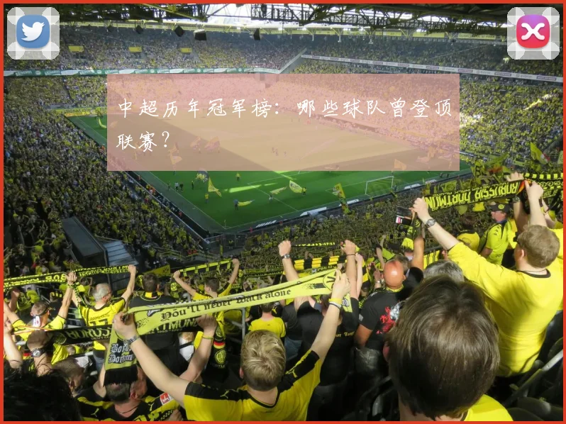 中超历年冠军榜：哪些球队曾登顶联赛？
